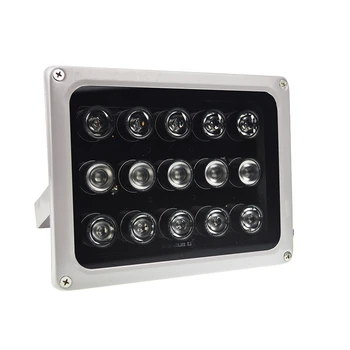 15 Polia Infračervené LED IR Illuminatoring CCTV Vyplniť Svetla IP66 Nepremokavé AC 220V Led Svetlá pre CCTV Kamery v Noci