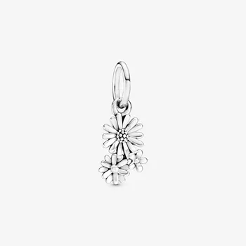 2020 Módy Nové Korálky Daisy Kvetinové Kytice Visieť Charms fit Pôvodné Európske Náramky Ženy DIY Šperky 1523