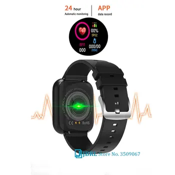 2021 Smart Hodinky Ženy Muži Smartwatch Fitness Tracker Bluetooth Športové Vodotesné Hodinky pre Android iOS Smart Digital EClock 4032