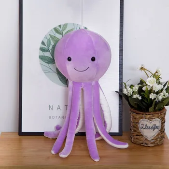 30 cm Farebné Roztomilý Octopus Plyšové Hračky Mäkké Cartoon Zvierat Octopus Plnené Bábika Okno Prívesok Spálne Dekorácie Deti Najlepšie Darčeky 177888