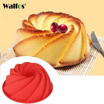 3D Veľká Vírivá Tvar Silikónové Maslo Tortu Formy Kuchyňa Pečenie Forma Nástroje pre Cake Bakery Zapekacej Misky Pečenie Formy Pan Cake 134140