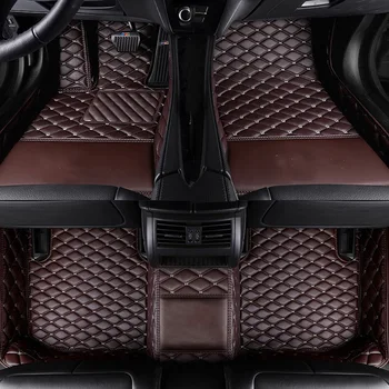 Auto podlahové rohože Pre Lexus ES JE-K LS RX NX GS CT GX LX RC 200h 270/350/450H 250/350/300h 460h/400h 570 Vlastné logo auta koberec 702
