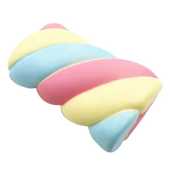 Besegad Jumbo Rozmliaždeniu Rainbow Marshmallow Roztomilý Kawaii Mäkké Bavlnené Candy Hračka Squishies Pomaly Stúpa na Stres Odľahčovacia Antistresový 405