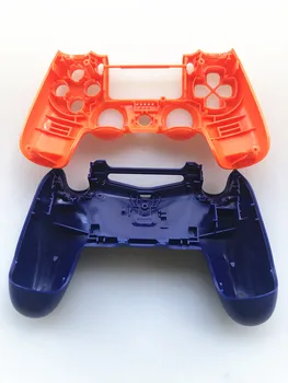 Celý Set Bývanie shell Opravy tlačidlá Prípade DualShock 4 A PlayStation 4 PS4 Pro jds 040 JDM-040 Radič Kryt Oranžová Modrá 162246