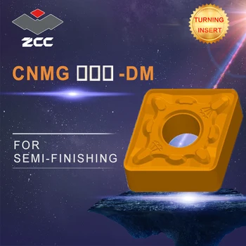 Cnc vložky 10pcs/veľa CNMG1606 DM potiahnuté spekané karbidy sústruženie vložky vložka pre oceľ /nerez pre semi-finshing