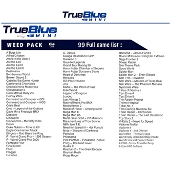 Dealonow 64 G/32G True Blue Mini Crackhead Pack/Meth Pack/Burín pack/Boj Pack pre PlayStation Príslušenstvo s mini USB hub