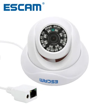 Esicam Slimák QD500 Mni IP Kamera Nočného Videnia Nepremokavé vonkajšie HD 720P IR Onvif P2P CCTV Kamerové Mobilné Detekčné 6557