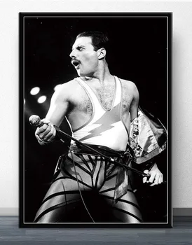Freddie Mercury České Skvelé Rhapsody Rocková Skupina Star Plagát Na Stenu Umenia, Obrázky, Maľovanie Na Plátno, Tlač Miestnosti Domova