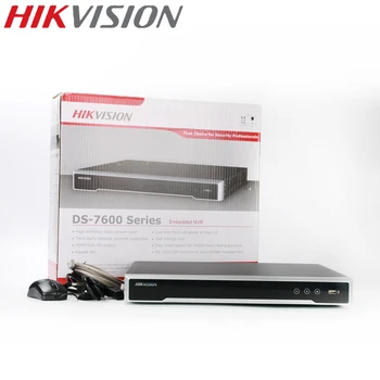 HIKVISION Vložené Plug & Play 4K NVR DS-7608NI-I2/8P Medzinárodná Verzia S 8 PoE Porty, Podpora ONVIF Hik-Pripojenie Veľkoobchod