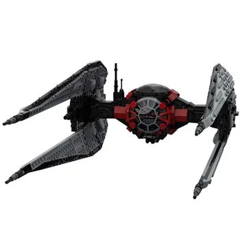 Hviezda MOC Wars série loď titán fighter lepšiu interceptor kompatibilný so montáž Stavebné kamene, Tehly hračka darček 64430