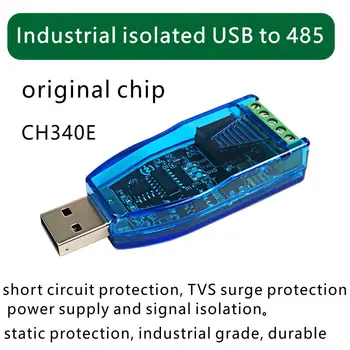 Izolované Priemyselné USB 5V Prevodník USB na RS485 Prevodník Adaptér s CH340E Čip TELEVÍZORY Ochranu pre Win XP/2000/7/8/10