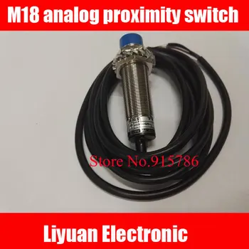 M18 analógový blízkosti prepínač / 0-10V lineárneho posuvu senzor / 10-0V výstupný snímač vzdialenosti 0-8 MM 2259