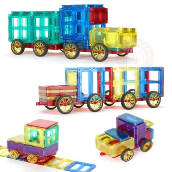 Magnetické Bloky Tehly Magnetické Dlaždice Hry Designer Stavebnicový Magnet Toy Model Vzdelávacie Hračky Pre Deti,