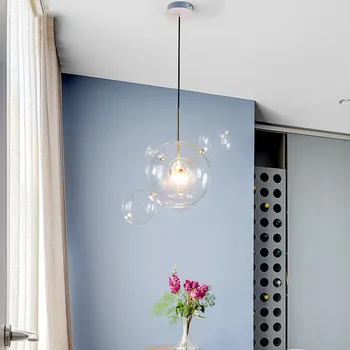 Moderné lampen industrieel hanglamp železa LED prívesok, svetlá obývacia izba Domáce Dekorácie E27 Svietidlo prívesok svetlá 8176