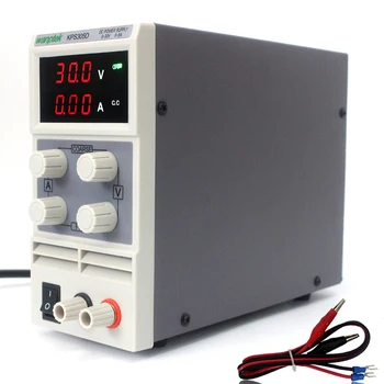 Napätie Regulátory KPS3010D 30V 10A Prepínač laboratórne DC napájanie 0.1 V 0.01 Digitálny Displej nastaviteľný Mini DC Napájania