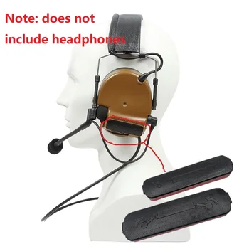 Outdoorové športy vojenskej obrany zníženie hluku vyzdvihnutie taktické headset comtac iii vyhradená slúchadlo príslušenstvo kryt batérie 8285