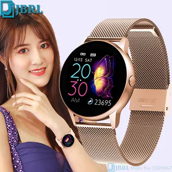 Plne Dotykový Smart Hodinky Ženy Pre Android IOS Smartwatch Elektronika Smart Hodiny Fitness Tracker najluxusnejších Bluetooth Smart-hodinky