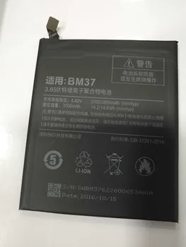 Pre Xiao 5s Plus BM37 Batérie 3700mAh Originálne Nové Náhradné príslušenstvo Pre Xiao 5s Plus Mobil+Nástroj