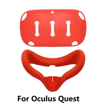 Predný Ochranný plášť Sweatproof Skin Cap Silikónové VR Tvár Pad pre oculus Quest Veľkoobchod Dropshipping