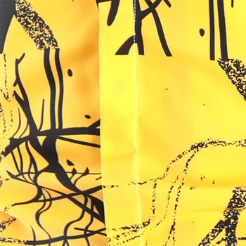 Žlté Pánske Košele 2021 Príčinné Dlhý Rukáv Root Tlačené Šaty, Tričko Muž Sociálne Slim Fit Camisa Masculina Prom Party Streetwear