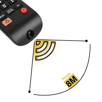 Mando para SAMSUNG smart tv compatibilidad con televisión LED LCD repuesto diseño pôvodné con botón 3D