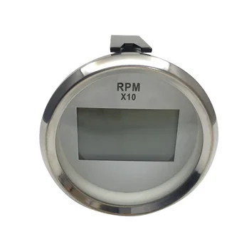 Nové 52mm snímač Rýchlosti Digitálny Tachometer Motor Hourmeter 0-9990RPM Morských Prívesné Vozidlo Auto, Loď Nepremokavé RPM Meter