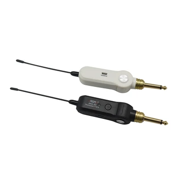 XSXS--ARÓMA ARU-03 UHF Bezdrôtový Prenos Audio Systém, Vysielač, Prijímač Vstavaný Nabíjateľná pre Gitaru