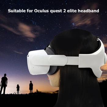 Pre Oculus Quest 2 VR Headset Flexibilné Nastaviteľné Halo Pásik hlavový most pre Oculus Quest 2 Hlavou Popruh s Penou Vankúš Pad Hot